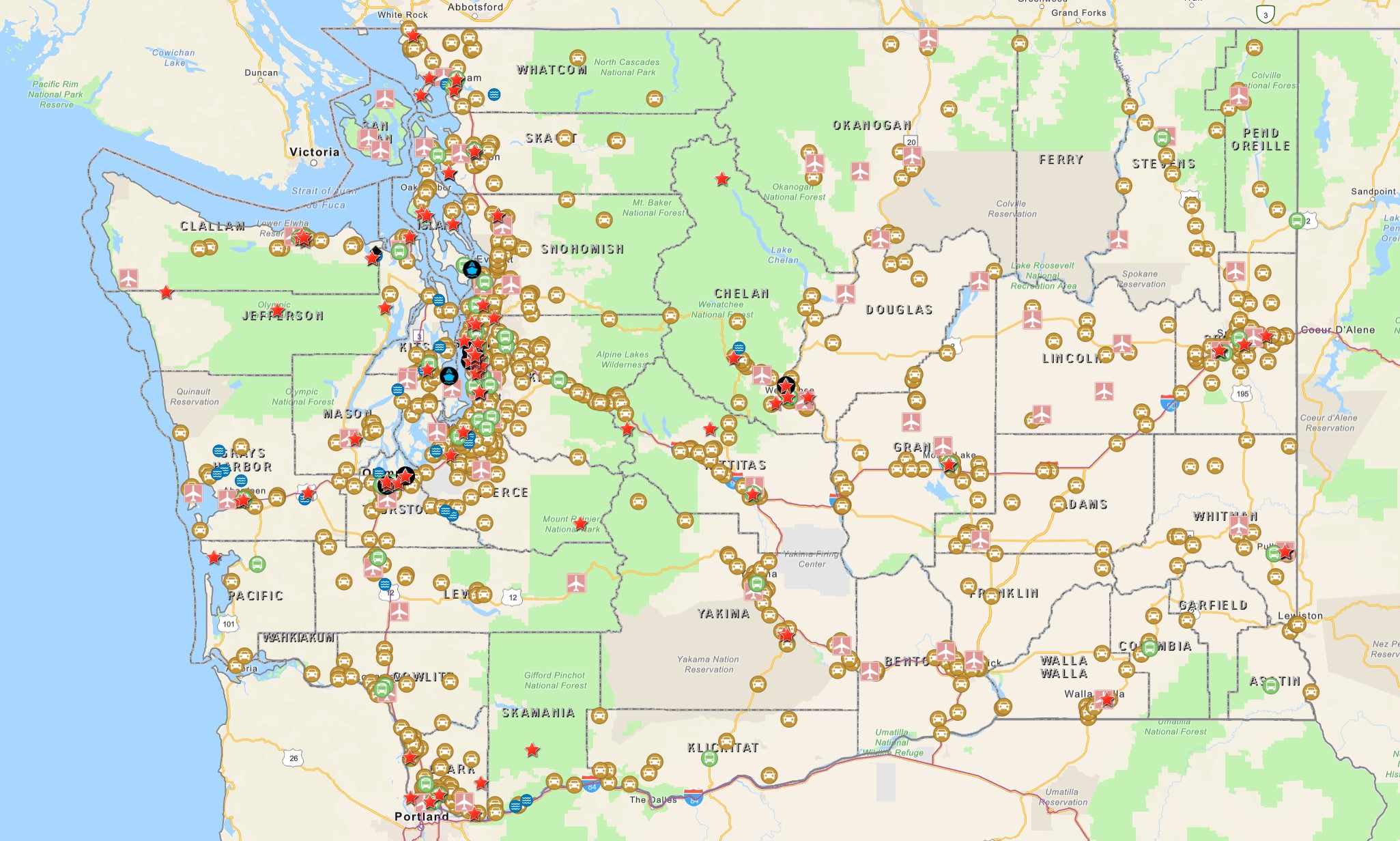BIL Anniversary Map