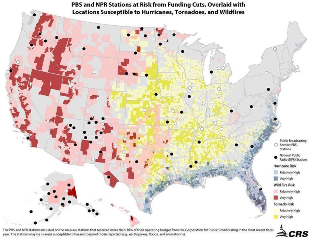 Public Broadcasting Map
